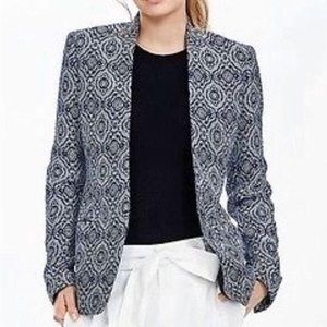 Geometric style blazer
